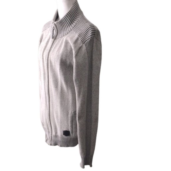 PROJEK Raw men’s cable knit cardigan - Picture 3 of 7